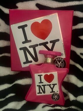 Bond No. 9 I Love NY For Her 3.3 fl oz Large Bottle Lid Original Box + Postcard